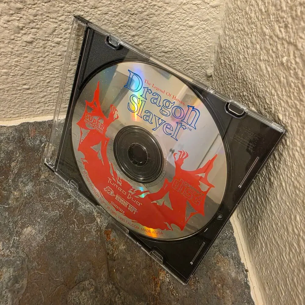 Game - Dragon Slayer: Legend of Heroes - Turbo Duo / Turbografx-16 Super CD-ROM2
